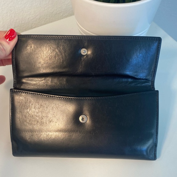 Vintage GUCCI Tom Ford Era Leather Bifold Long Wallet - Picture 6 of 14